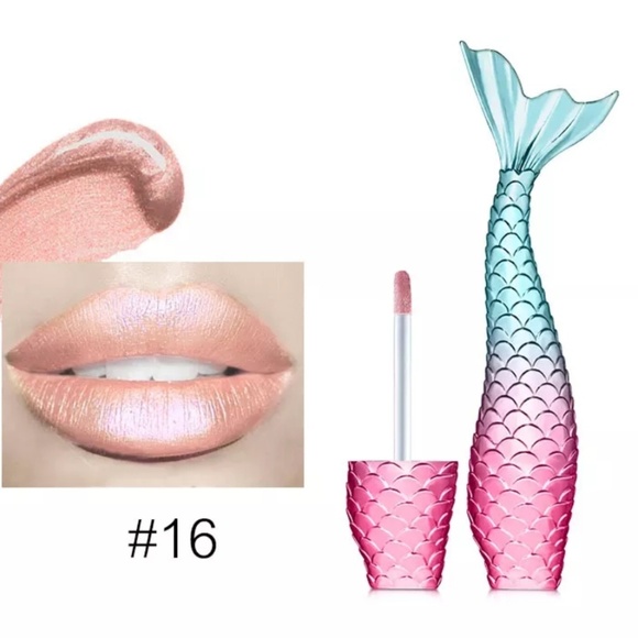mermaid lipstick lip gloss | Makeup | New Mermaid Lip Gloss Lipstick ...